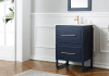 Are free-standing vanities better than wall hung vanities?