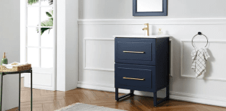 Are free-standing vanities better than wall hung vanities?
